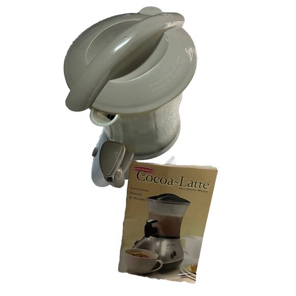 Cocoa-Latte Hot Drink Maker Gray/white USED - Picture 5 of 5